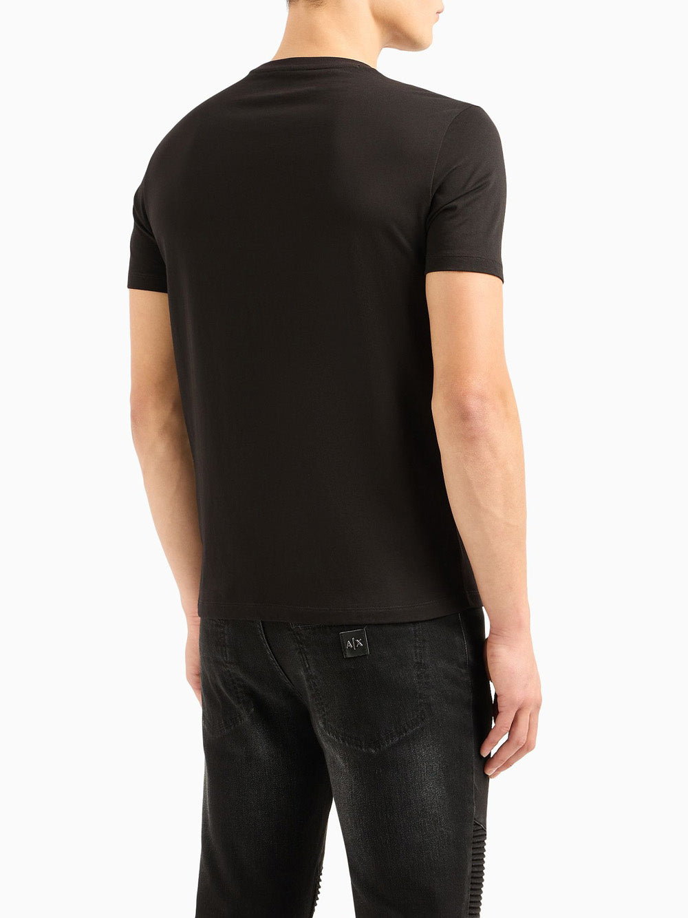 T-shirt Armani Exchange da Uomo - Nero