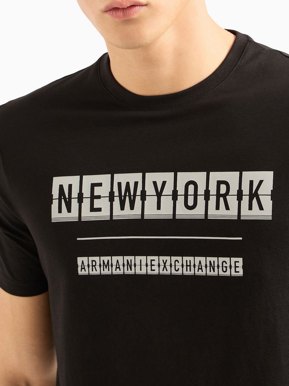 T-shirt Armani Exchange da Uomo - Nero