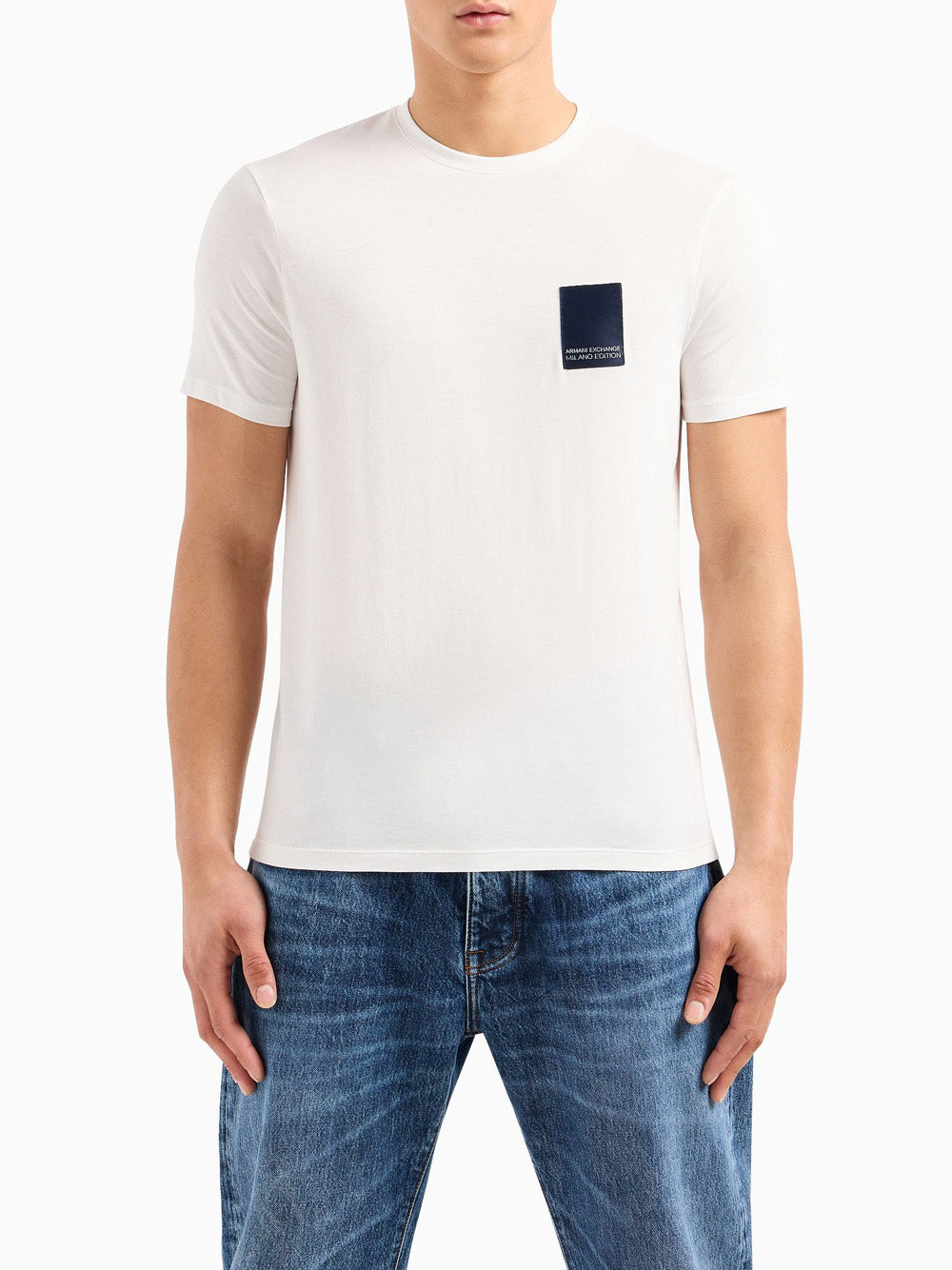 T-shirt Armani Exchange da Uomo - Bianco