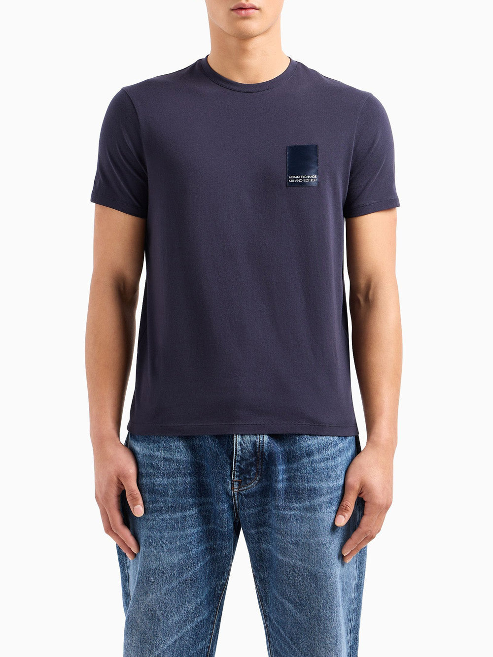 T-shirt Armani Exchange da Uomo - Blu