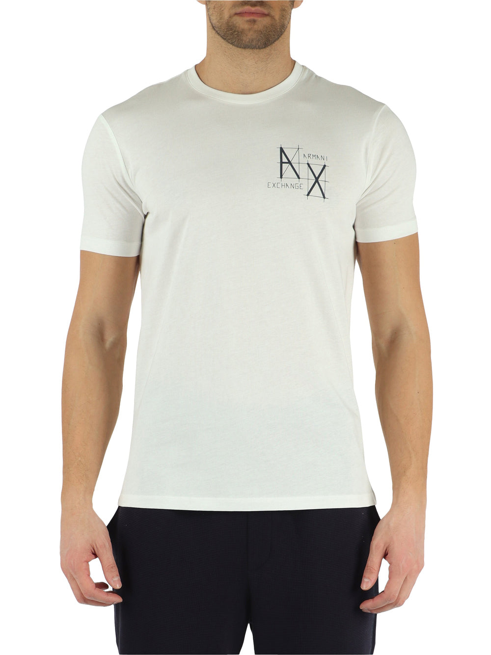 T-shirt Armani Exchange da Uomo - Bianco