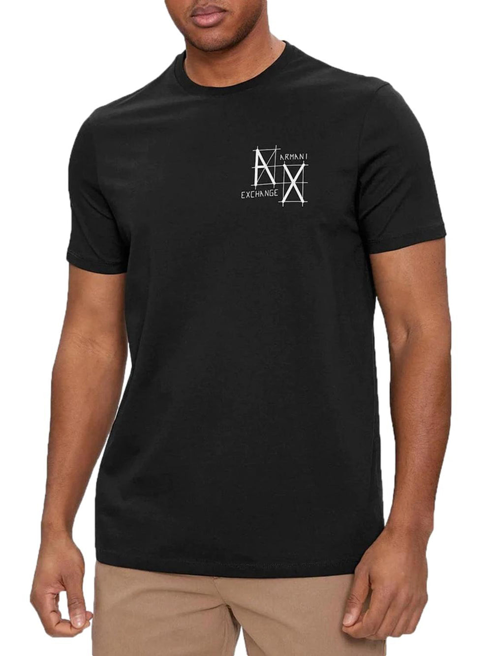 T-shirt Armani Exchange da Uomo - Nero