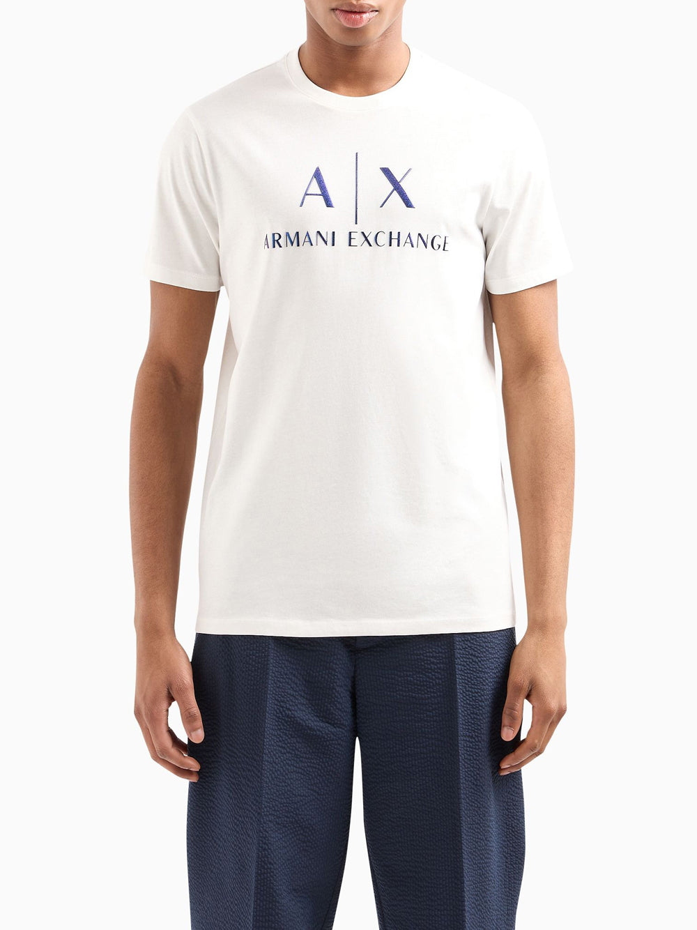 T-shirt Armani Exchange da Uomo - Bianco