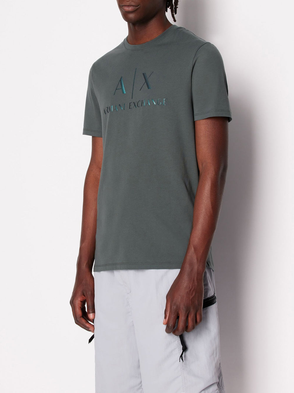 T-shirt Armani Exchange da Uomo - Grigio