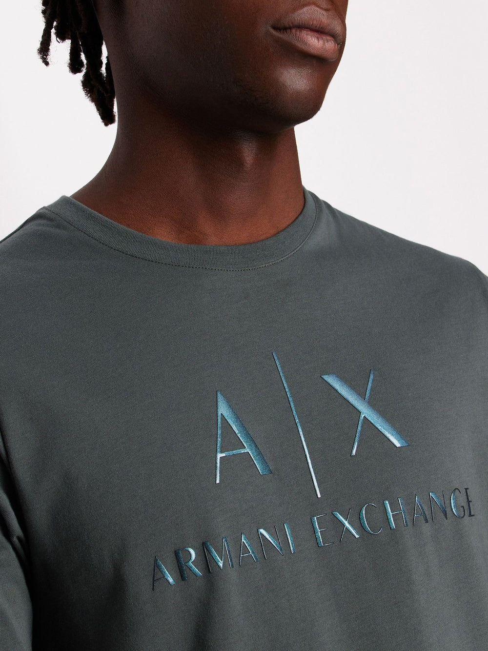 T-shirt Armani Exchange da Uomo - Grigio