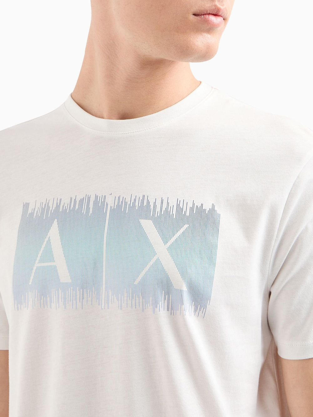 T-shirt Armani Exchange da Uomo - Bianco