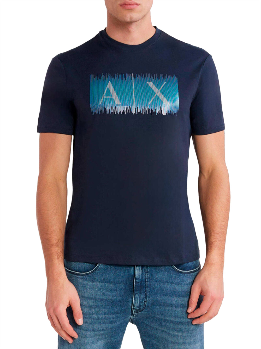 T-shirt Armani Exchange da Uomo - Blu