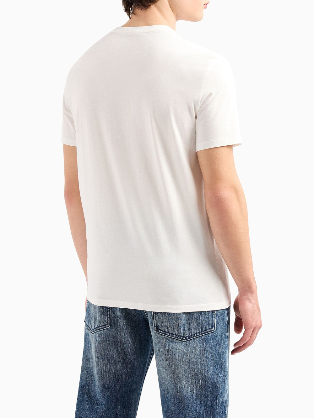 T-shirt Armani Exchange da Uomo - Bianco