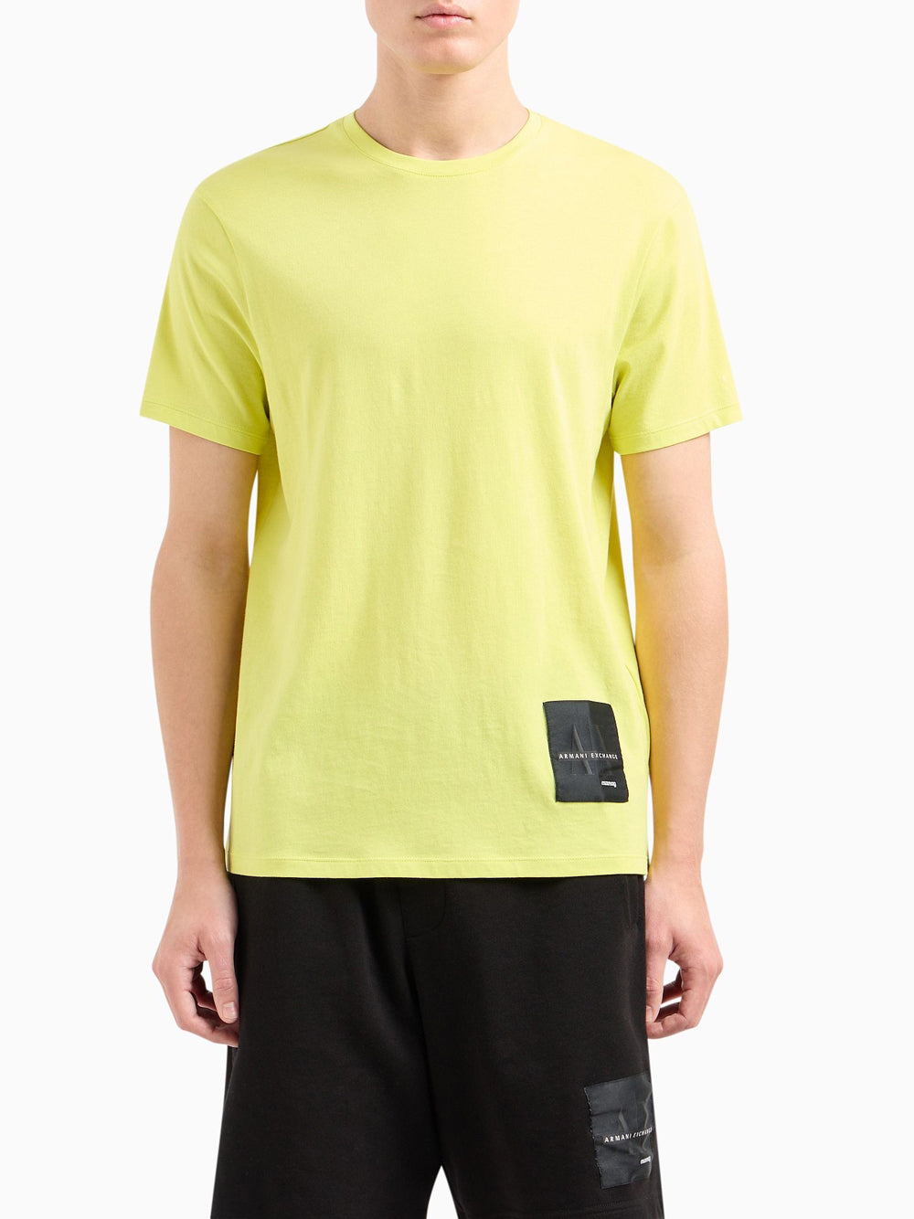 T-shirt Armani Exchange da Uomo - Giallo