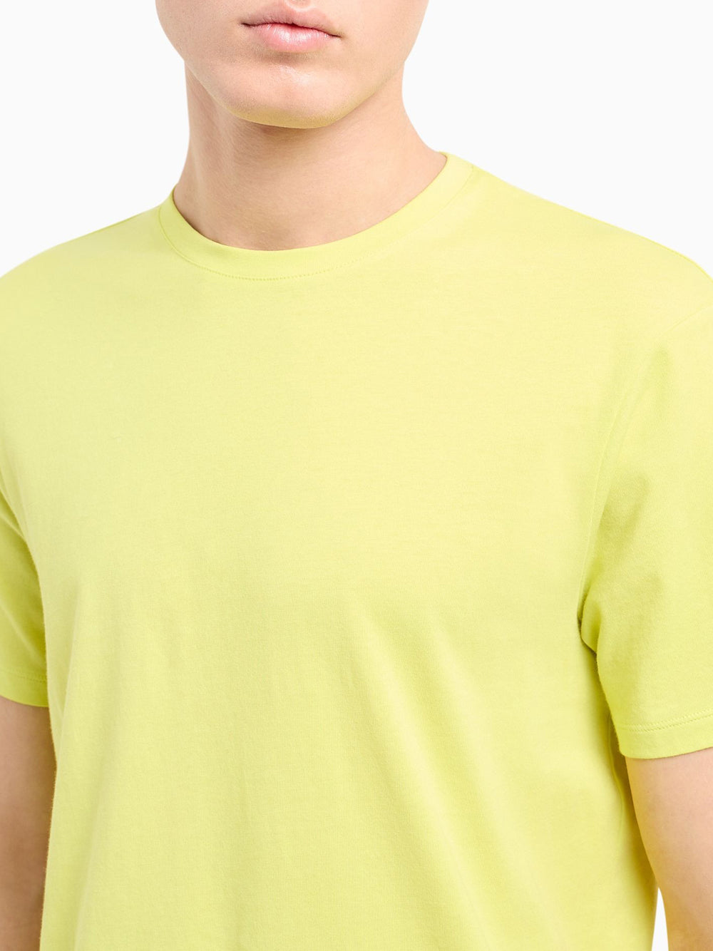 T-shirt Armani Exchange da Uomo - Giallo