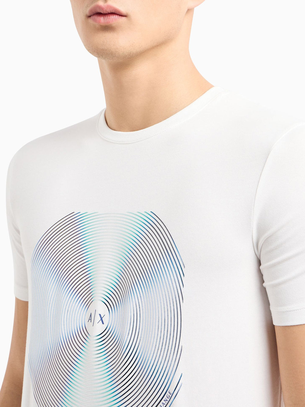 T-shirt Armani Exchange da Uomo - Bianco