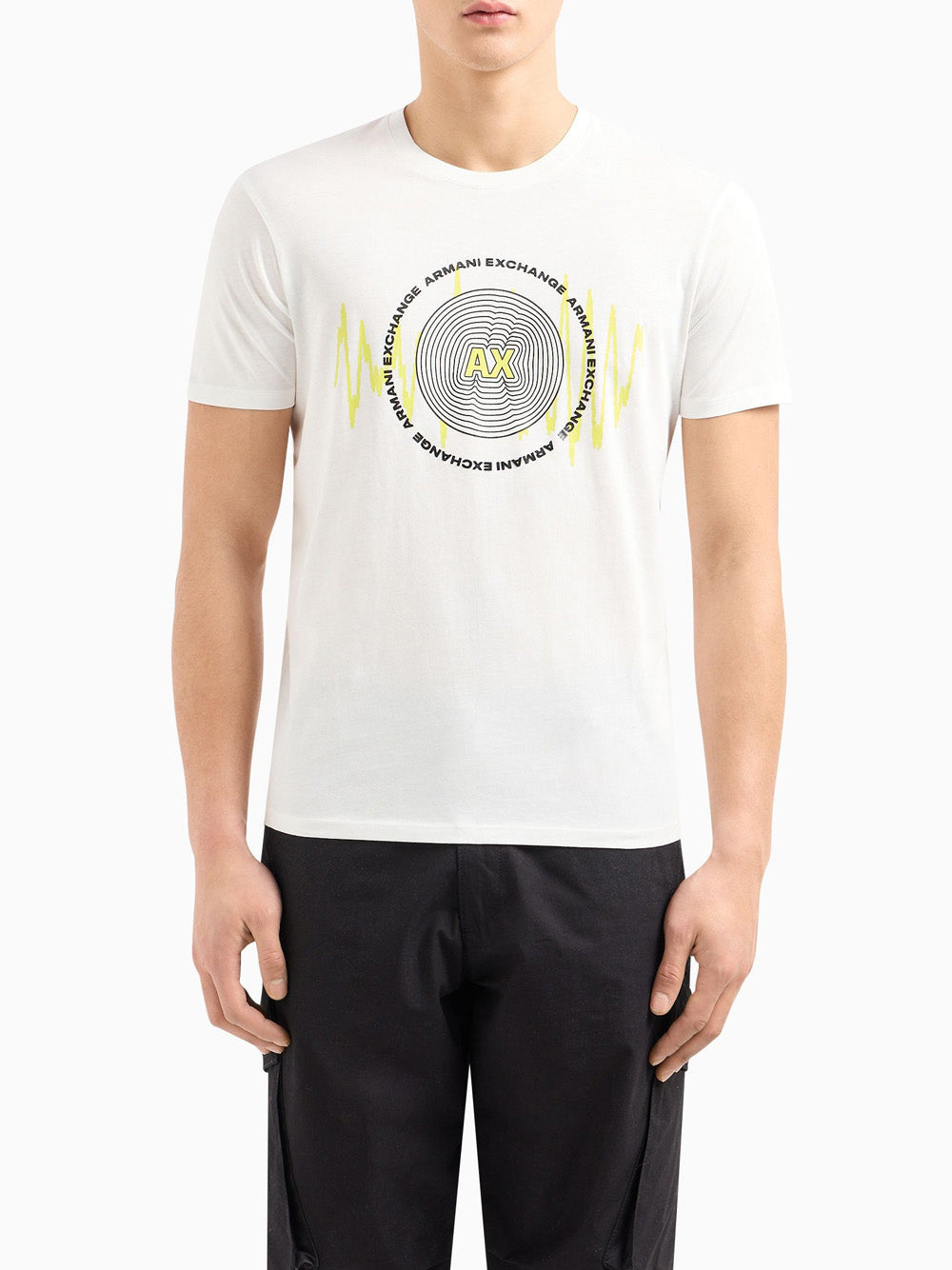 T-shirt Armani Exchange da Uomo - Bianco