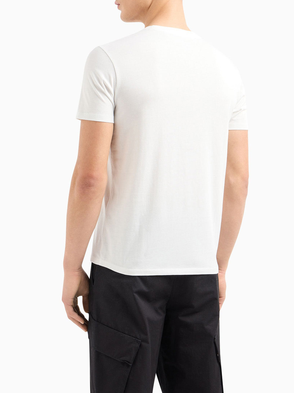 T-shirt Armani Exchange da Uomo - Bianco