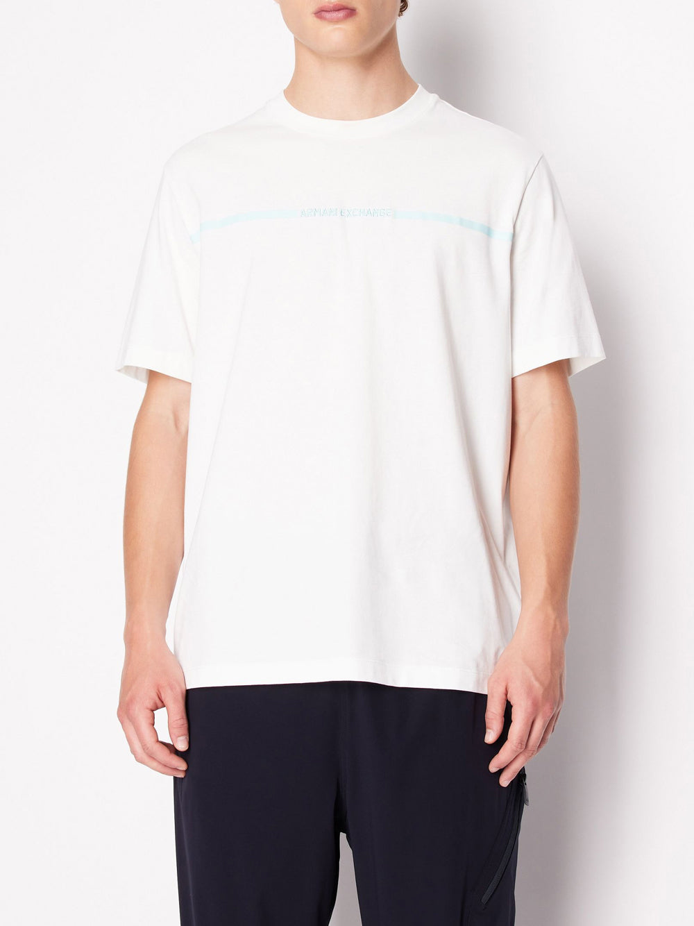 T-shirt Armani Exchange da Uomo - Bianco