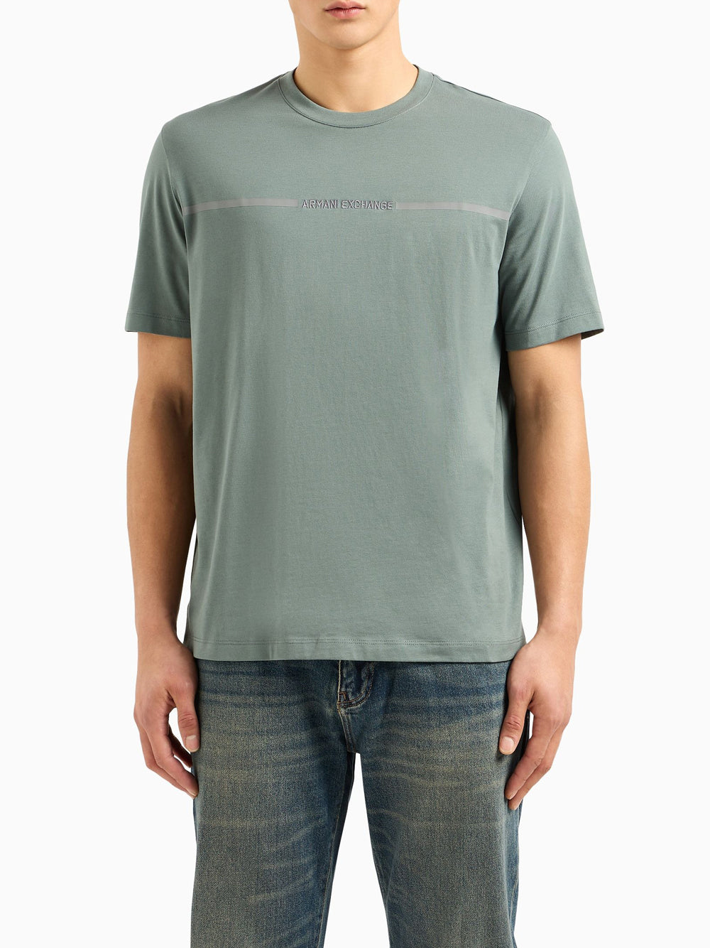 T-shirt Armani Exchange da Uomo - Verde