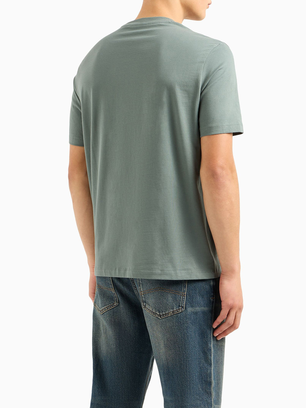 T-shirt Armani Exchange da Uomo - Verde