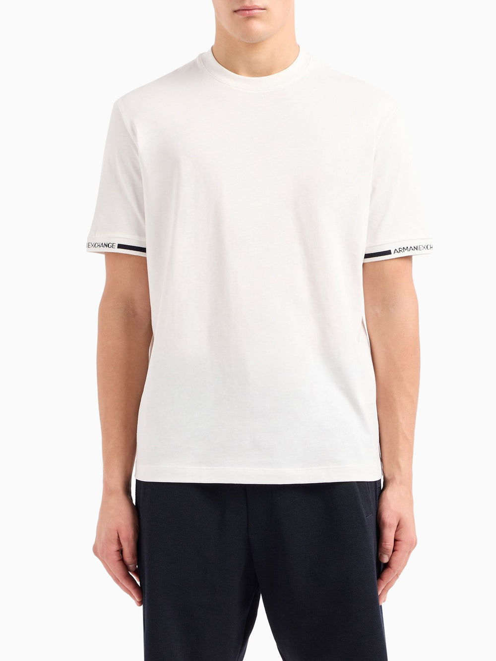 T-shirt Armani Exchange da Uomo - Bianco