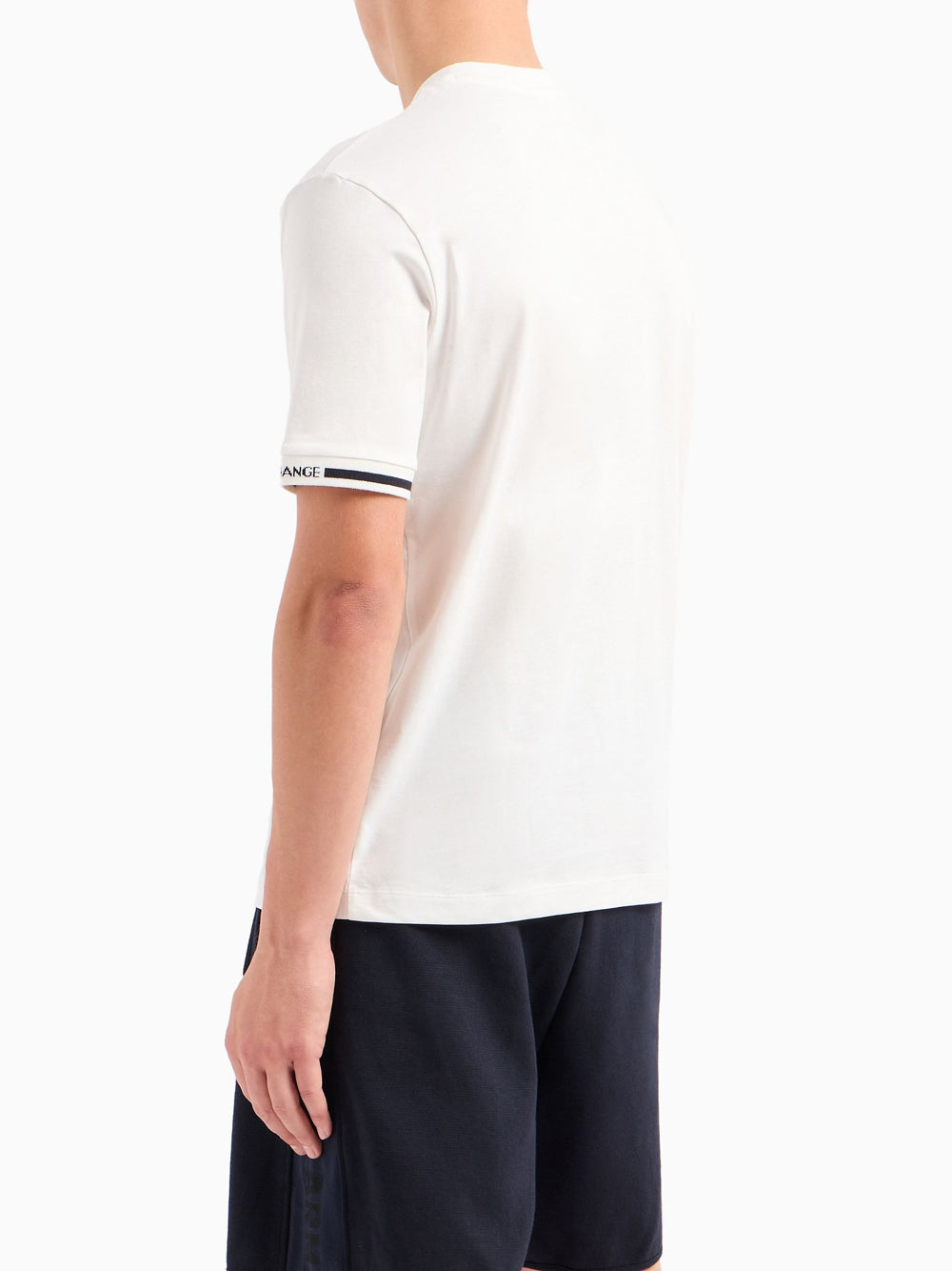 T-shirt Armani Exchange da Uomo - Bianco