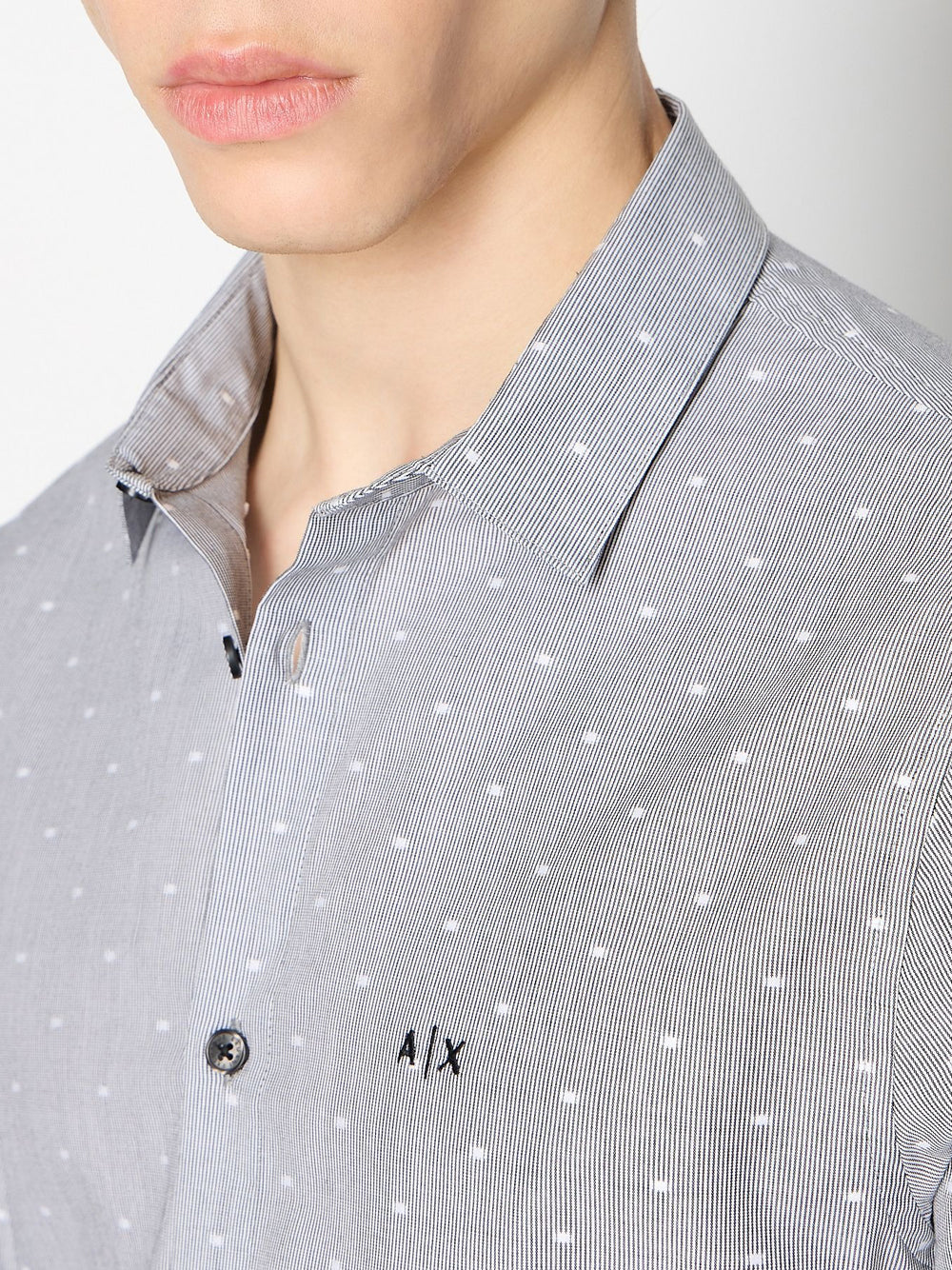 Camicia Casual Armani Exchange da Uomo - Bianco