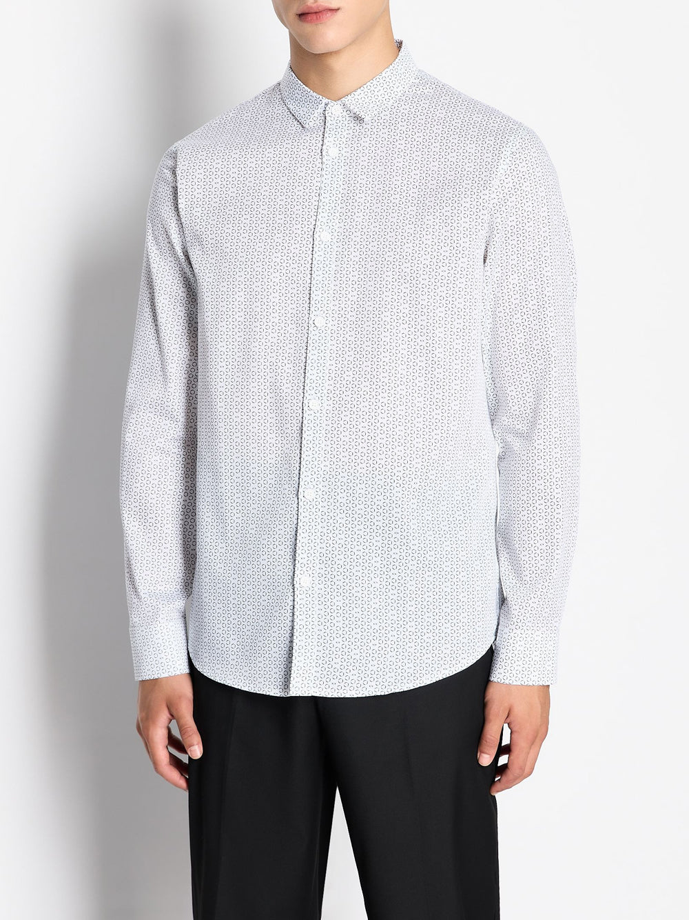 Camicia Casual Armani Exchange da Uomo - Bianco