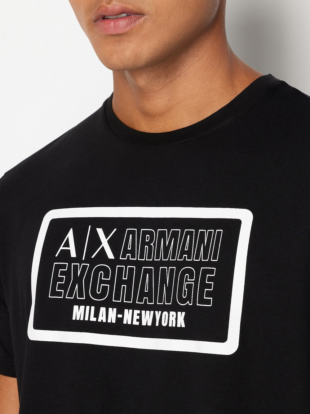 T-shirt Armani Exchange da Uomo - Nero