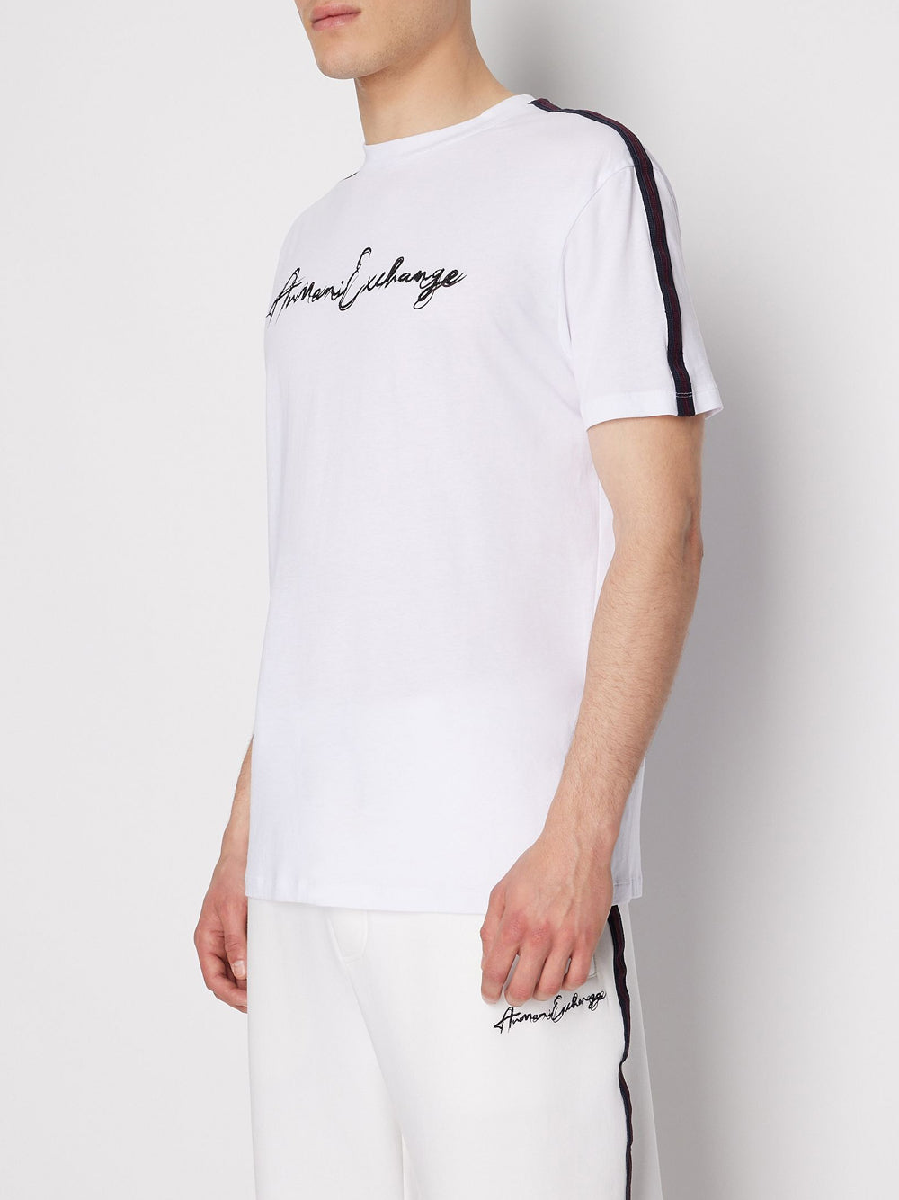 T-shirt Armani Exchange da Uomo - Bianco