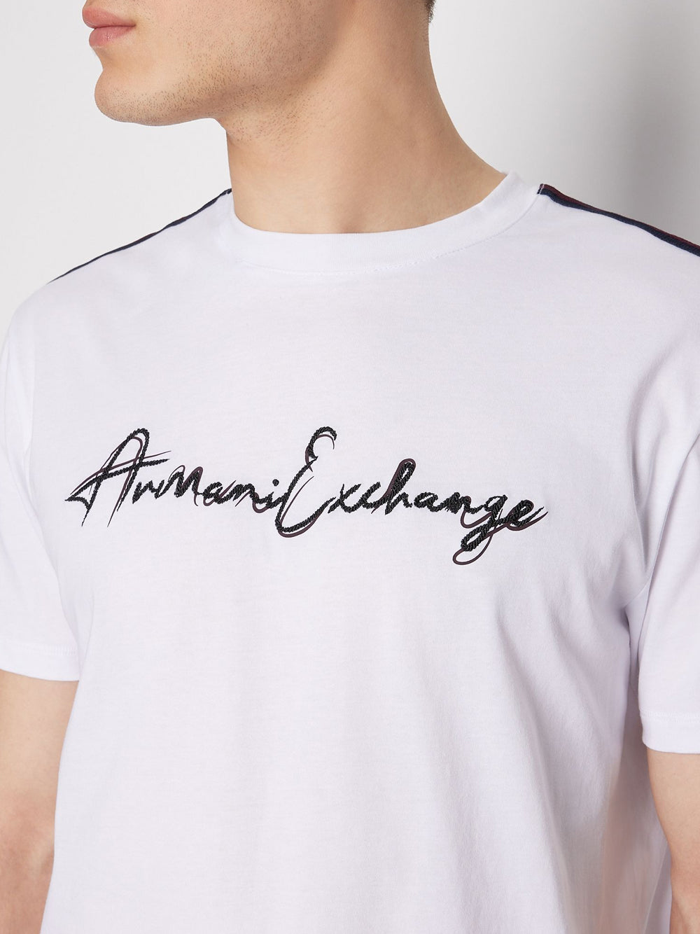 T-shirt Armani Exchange da Uomo - Bianco