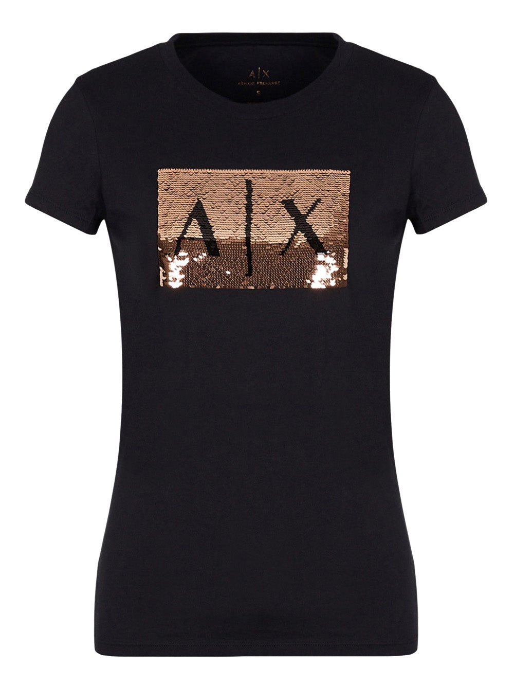 T-shirt Armani Exchange da Donna - Nero