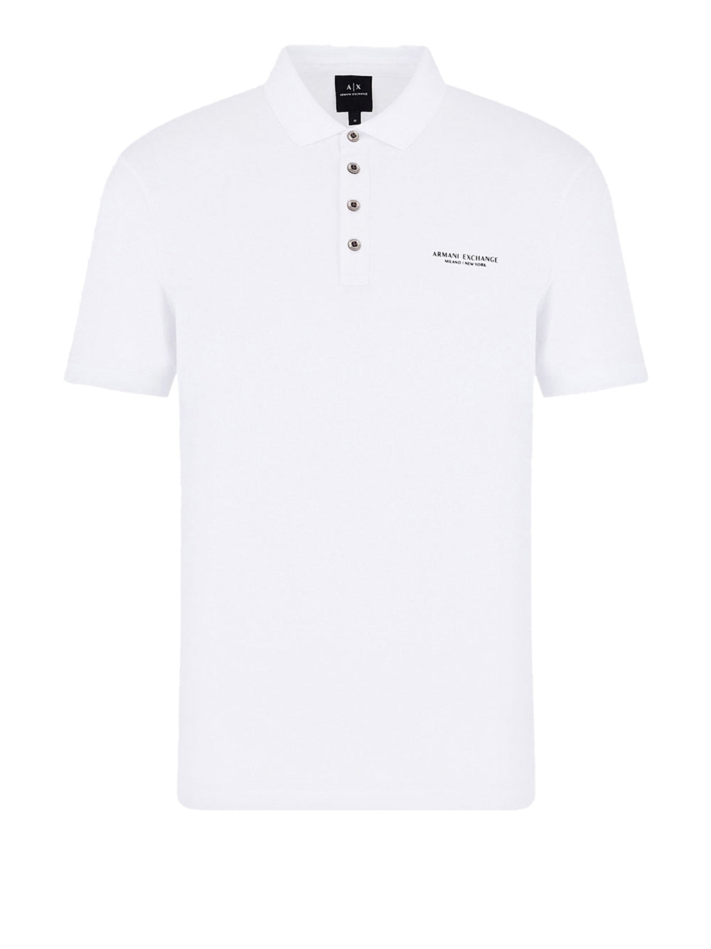 Polo Armani Exchange da Uomo - Bianco