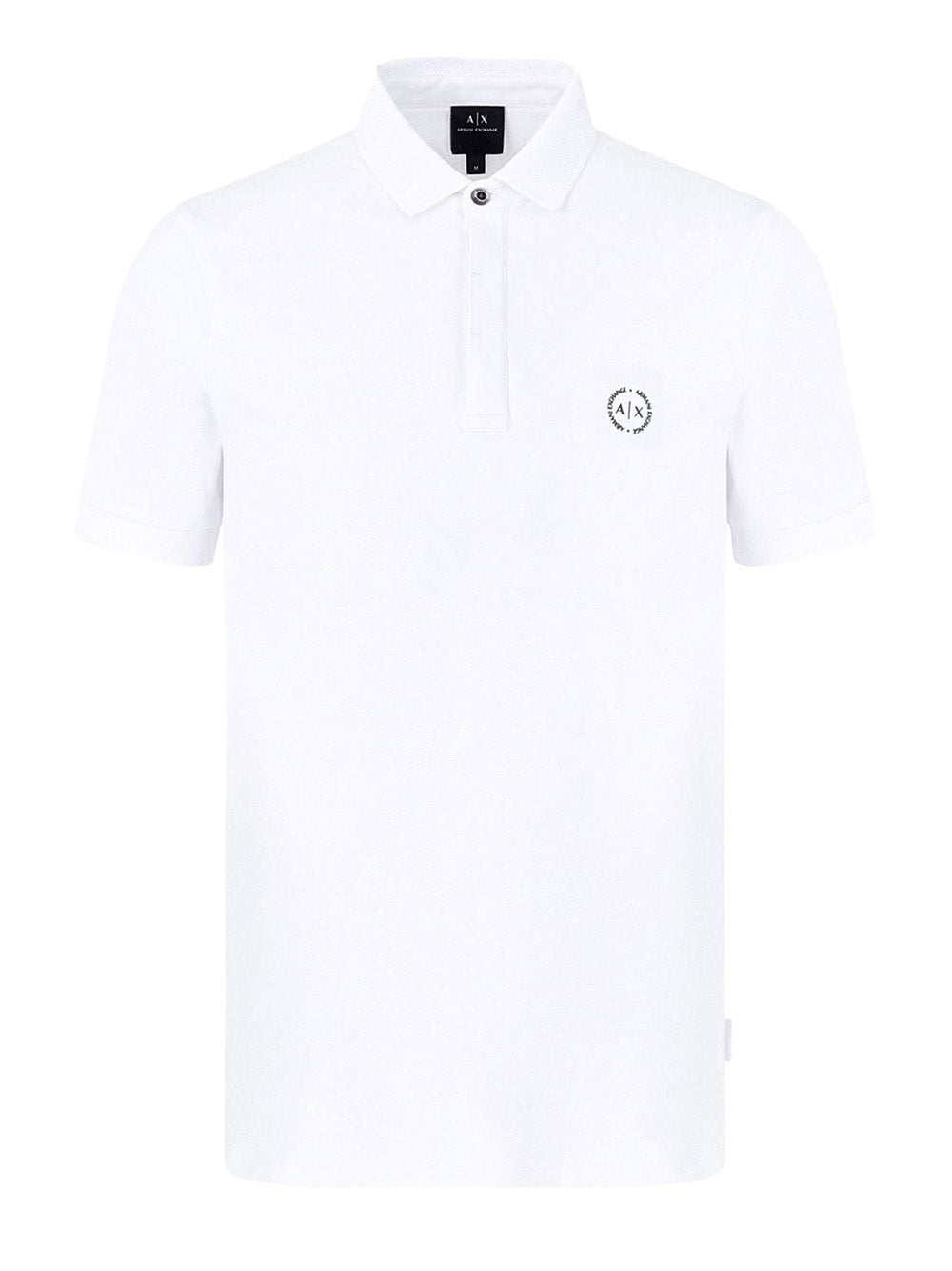 Polo Armani Exchange da Uomo - Bianco