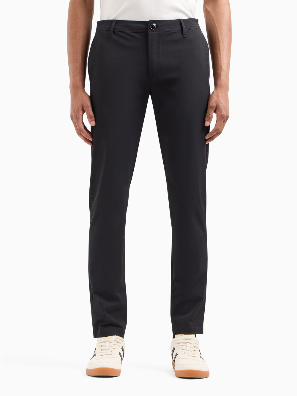 Pantalone Slim Armani Exchange da Uomo - Nero