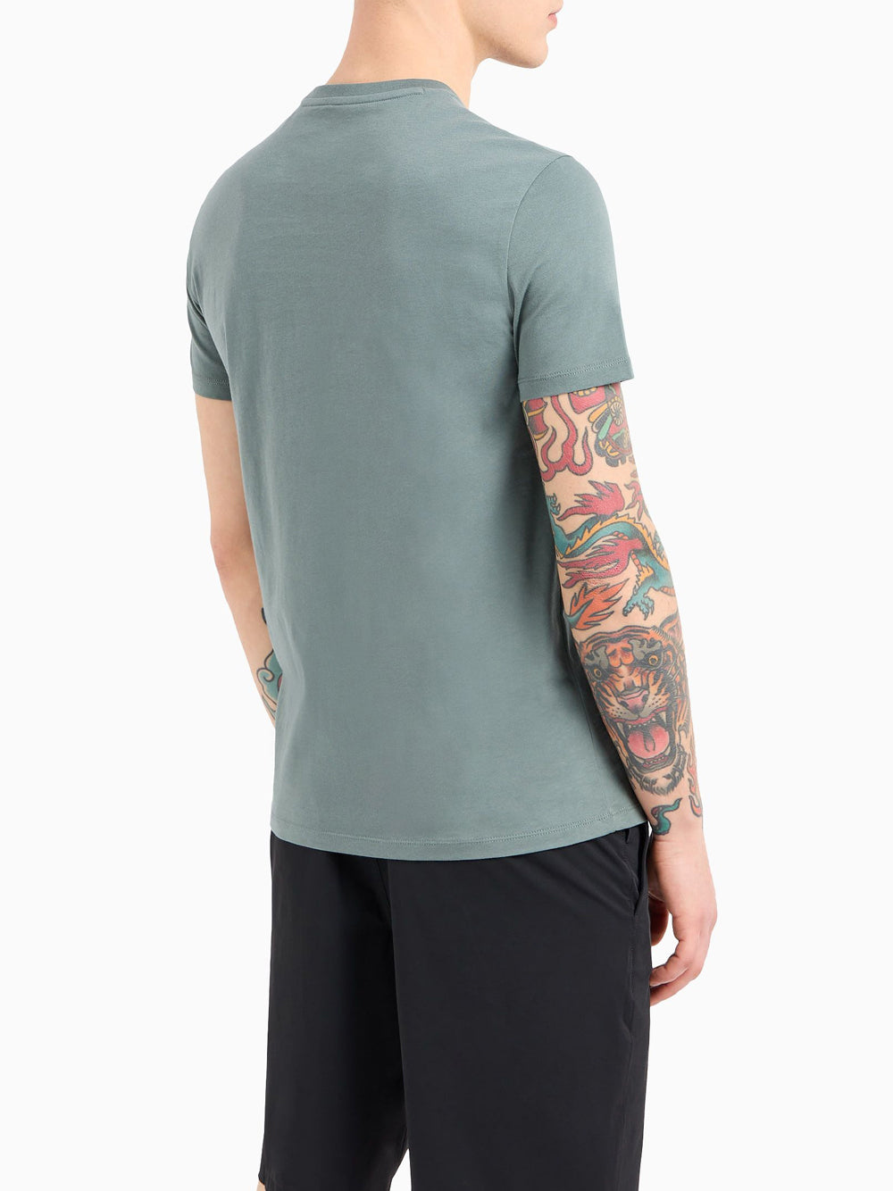 T-shirt Armani Exchange da Uomo - Verde