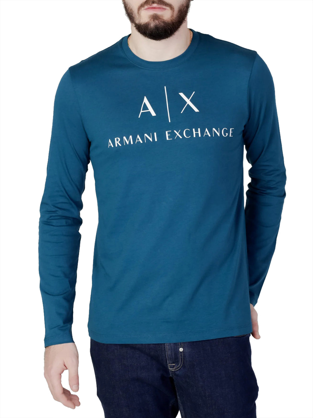 T-shirt Armani Exchange da Uomo - Blu