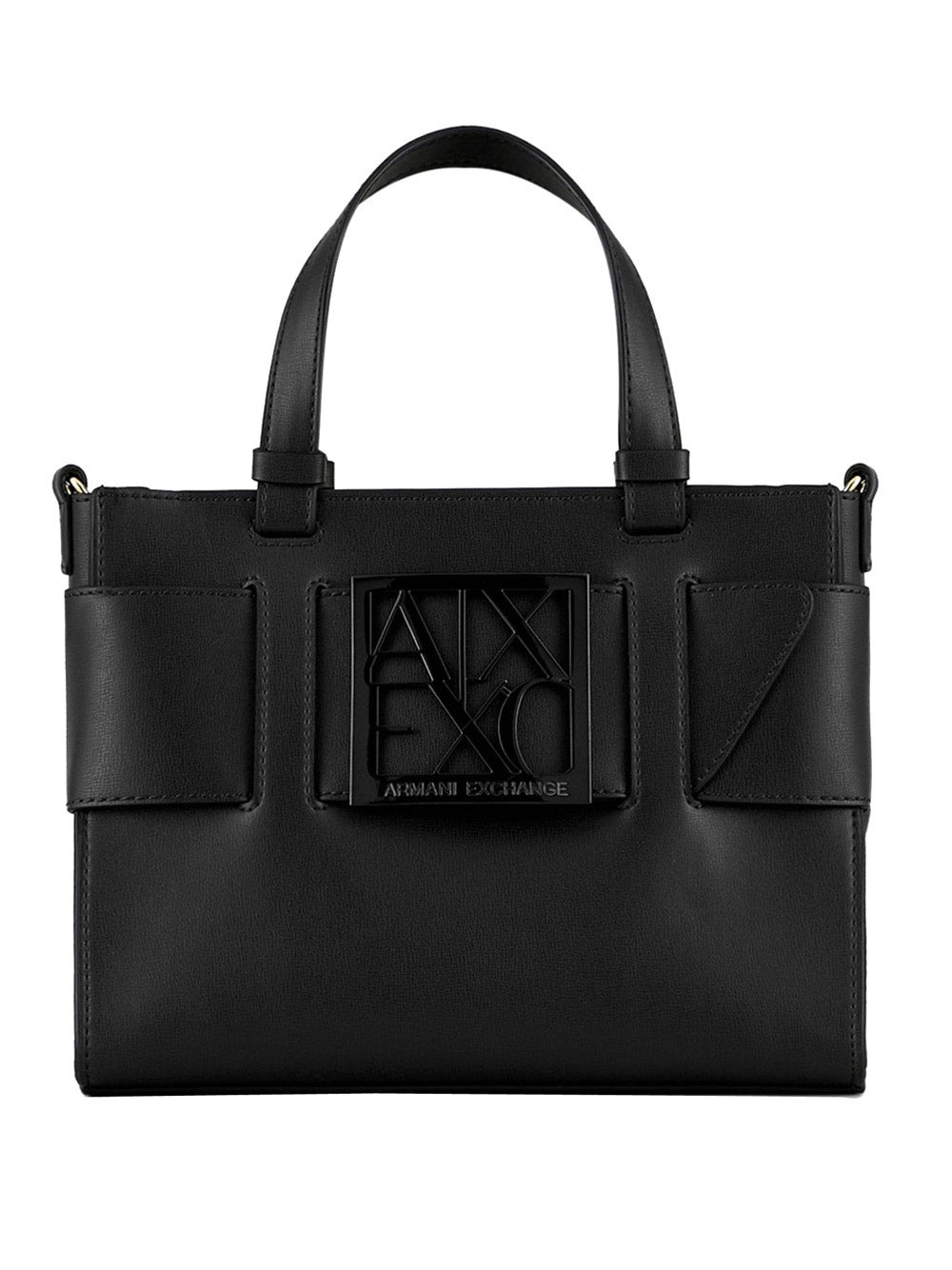 Borsa a Mano Armani Exchange da Donna - Nero