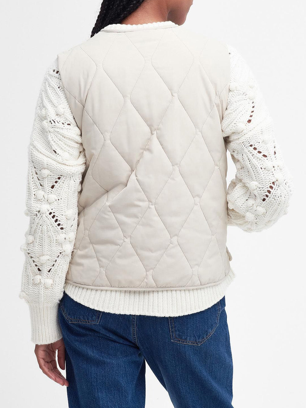 Smanicato Barbour Kelley da Donna - Bianco