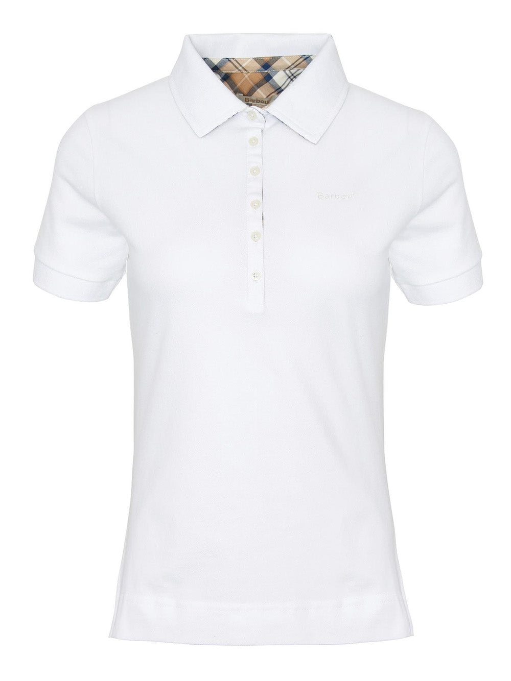 Polo Barbour Portsdown da Donna - Bianco