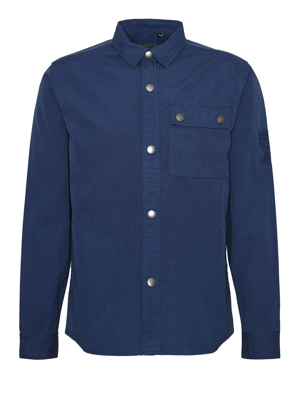 Giubbino Barbour Circuit Overshirt da Uomo - Blu