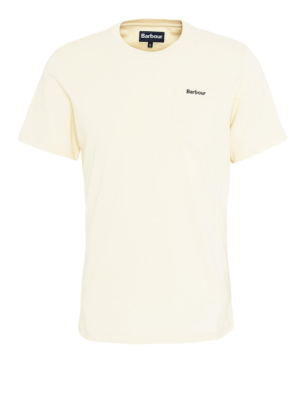 T-shirt Barbour Langdon Pocket da Uomo - Avorio