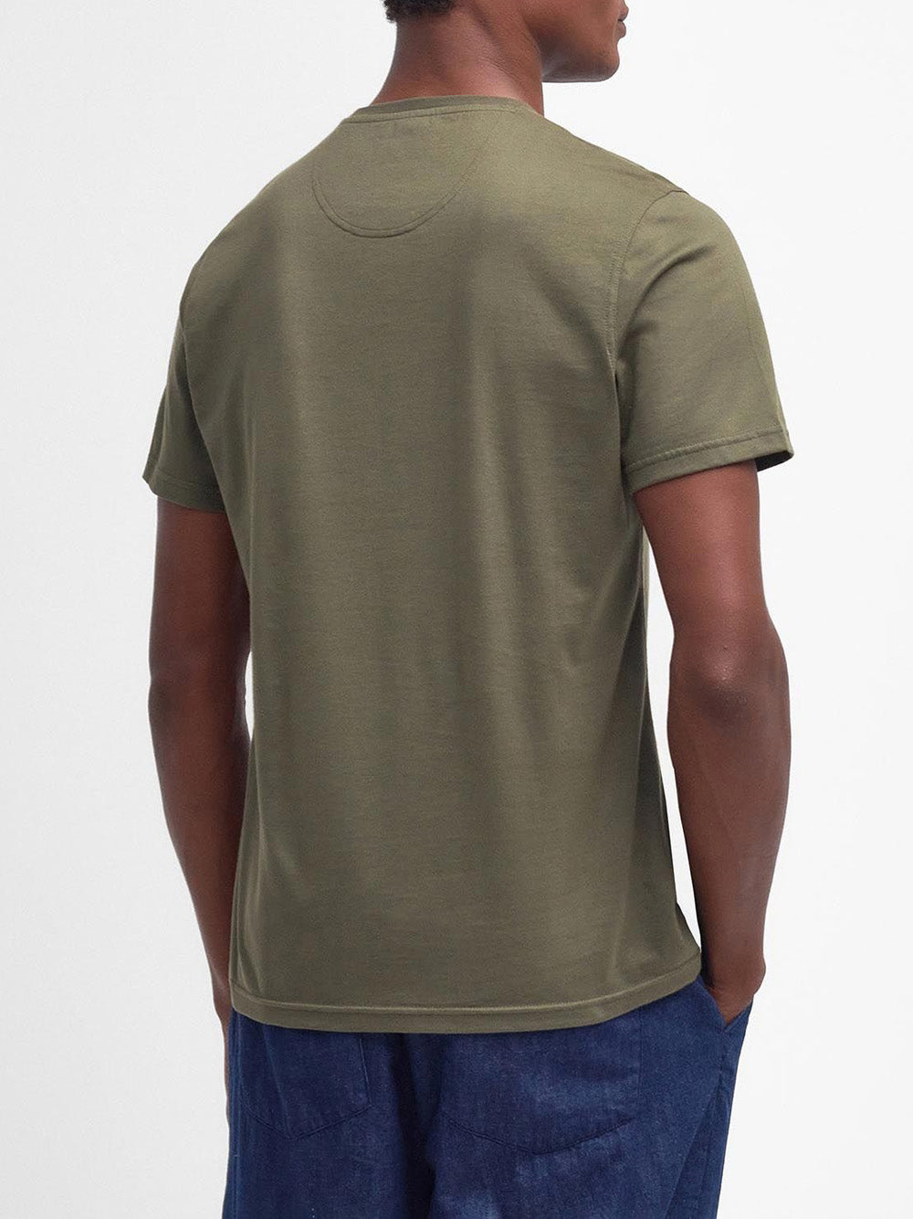 T-shirt Barbour Kilnwick da Uomo - Verde