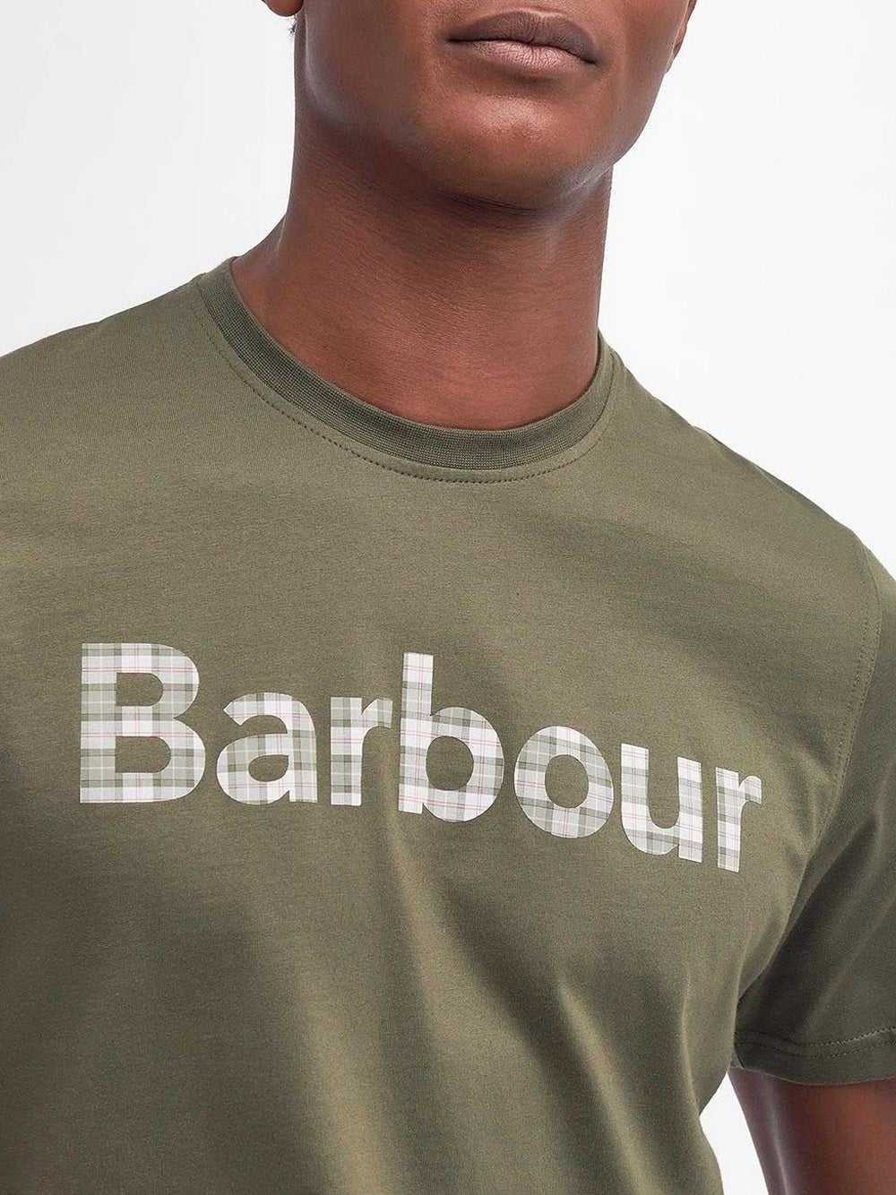 T-shirt Barbour Kilnwick da Uomo - Verde