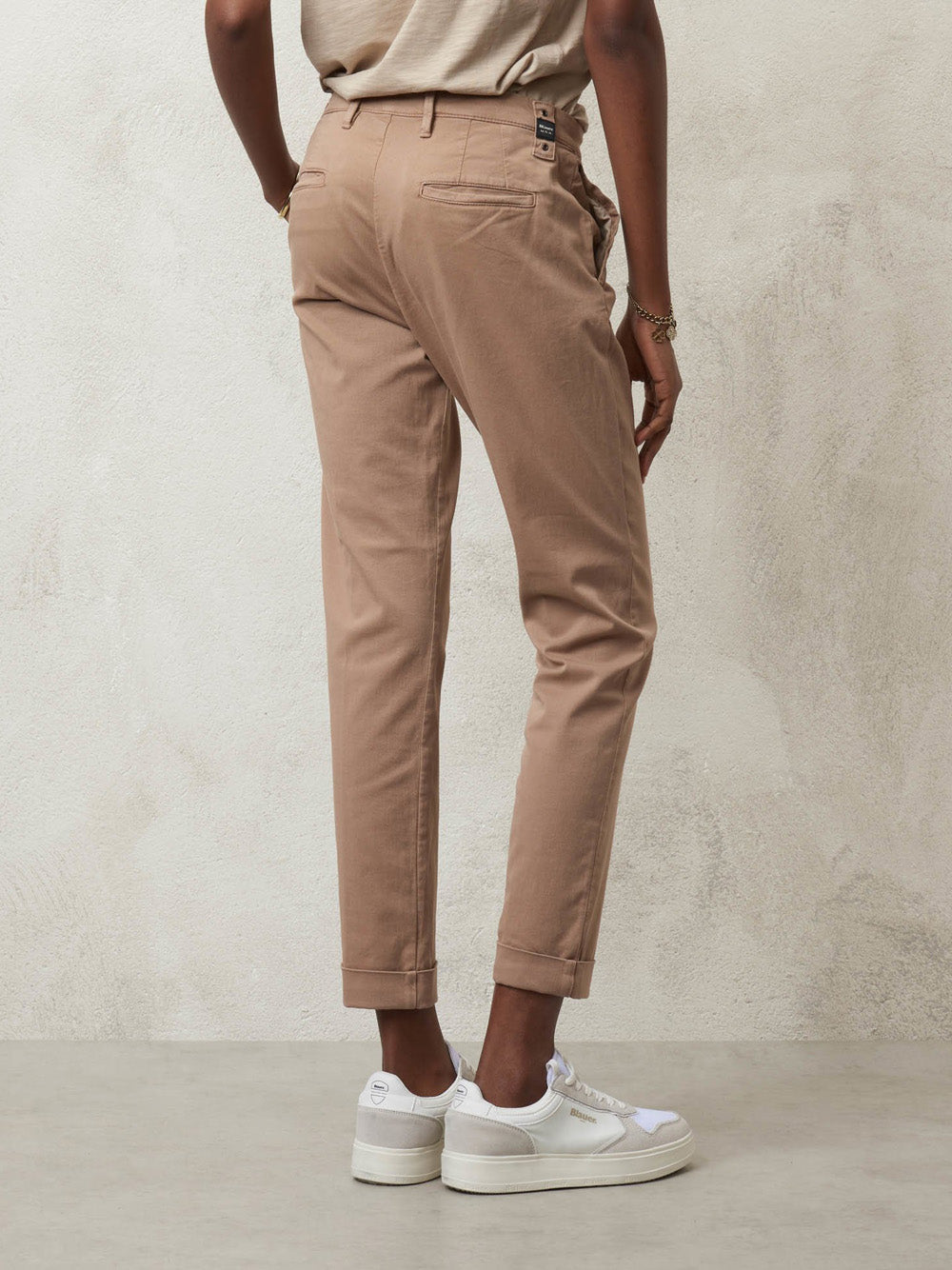 Pantalone Chino Blauer da Donna - Marrone