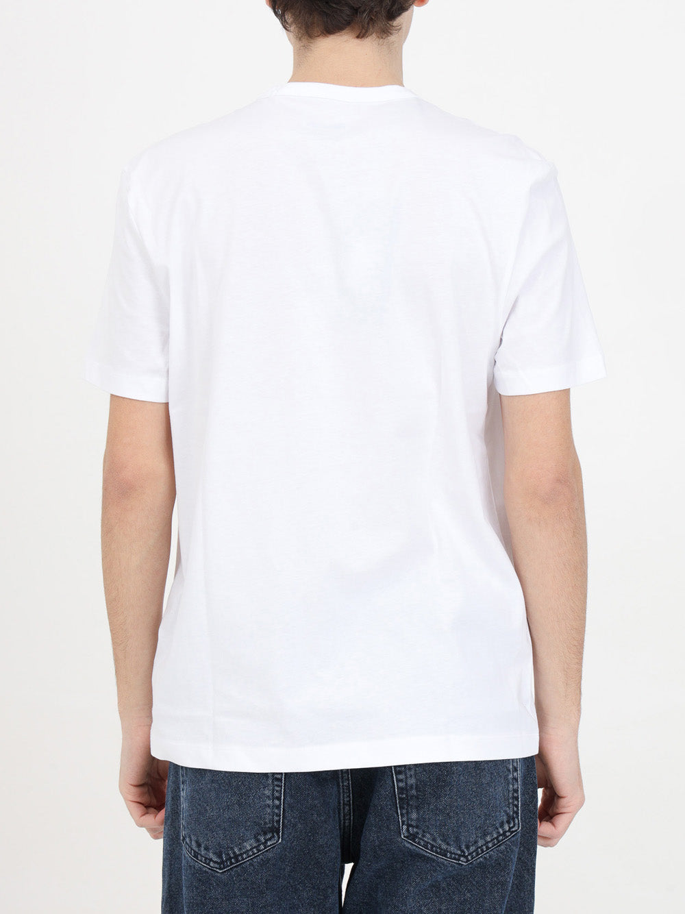 T-shirt Blauer da Uomo - Bianco