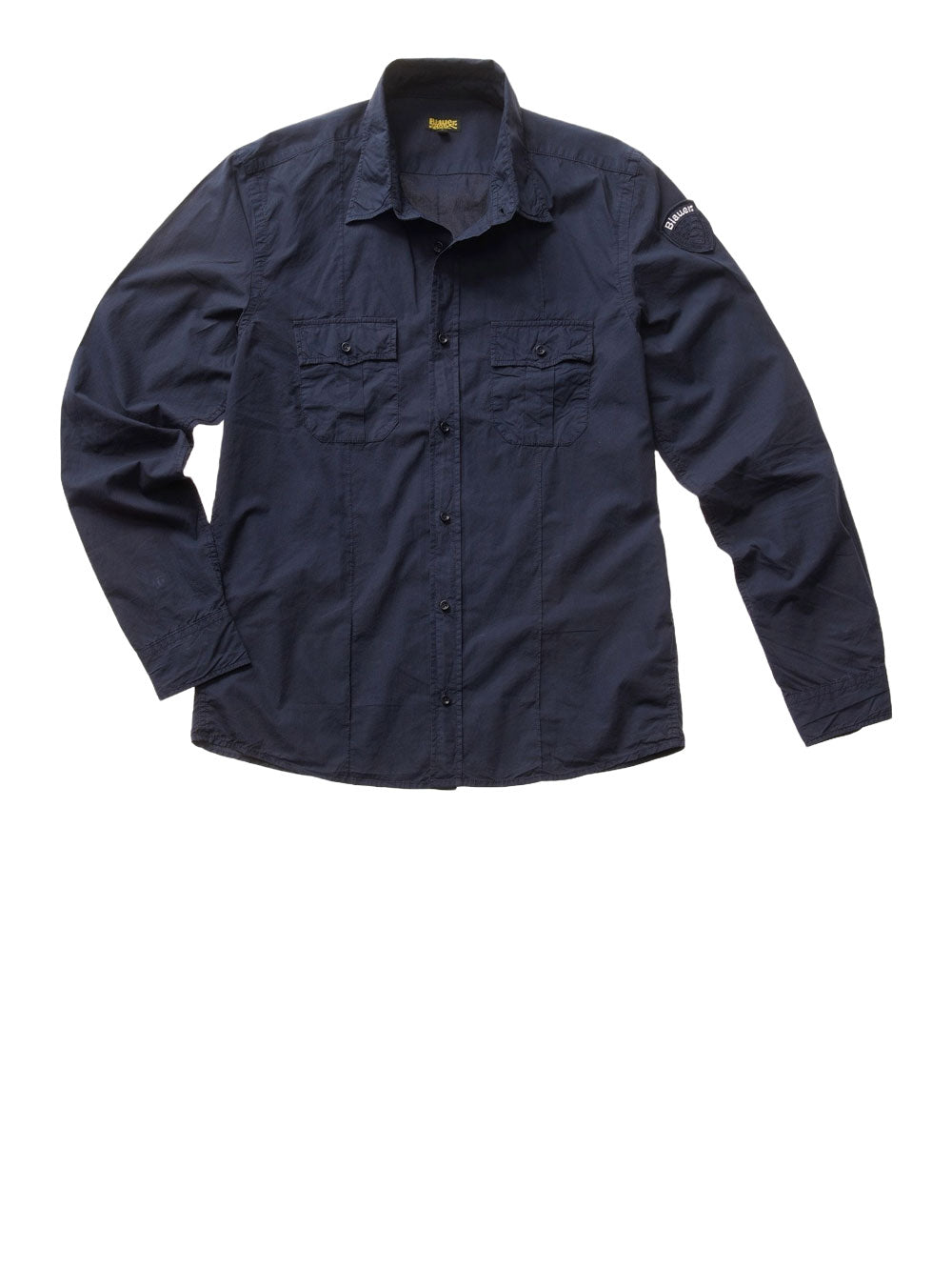 Camicia Casual Blauer da Uomo - Blu