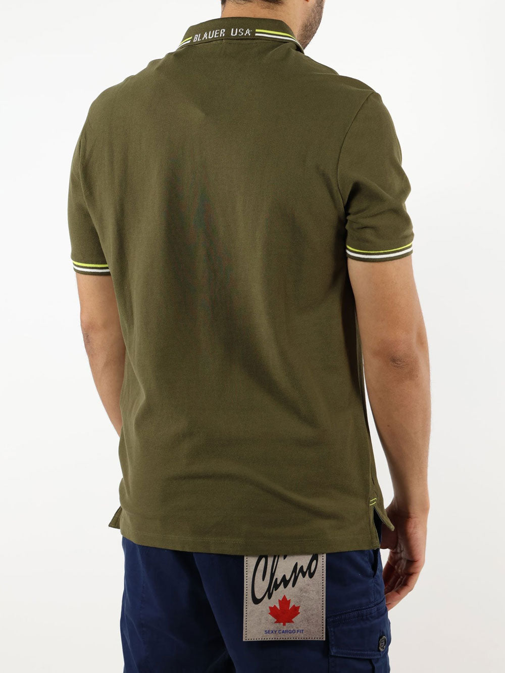 Polo Blauer da Uomo - Verde