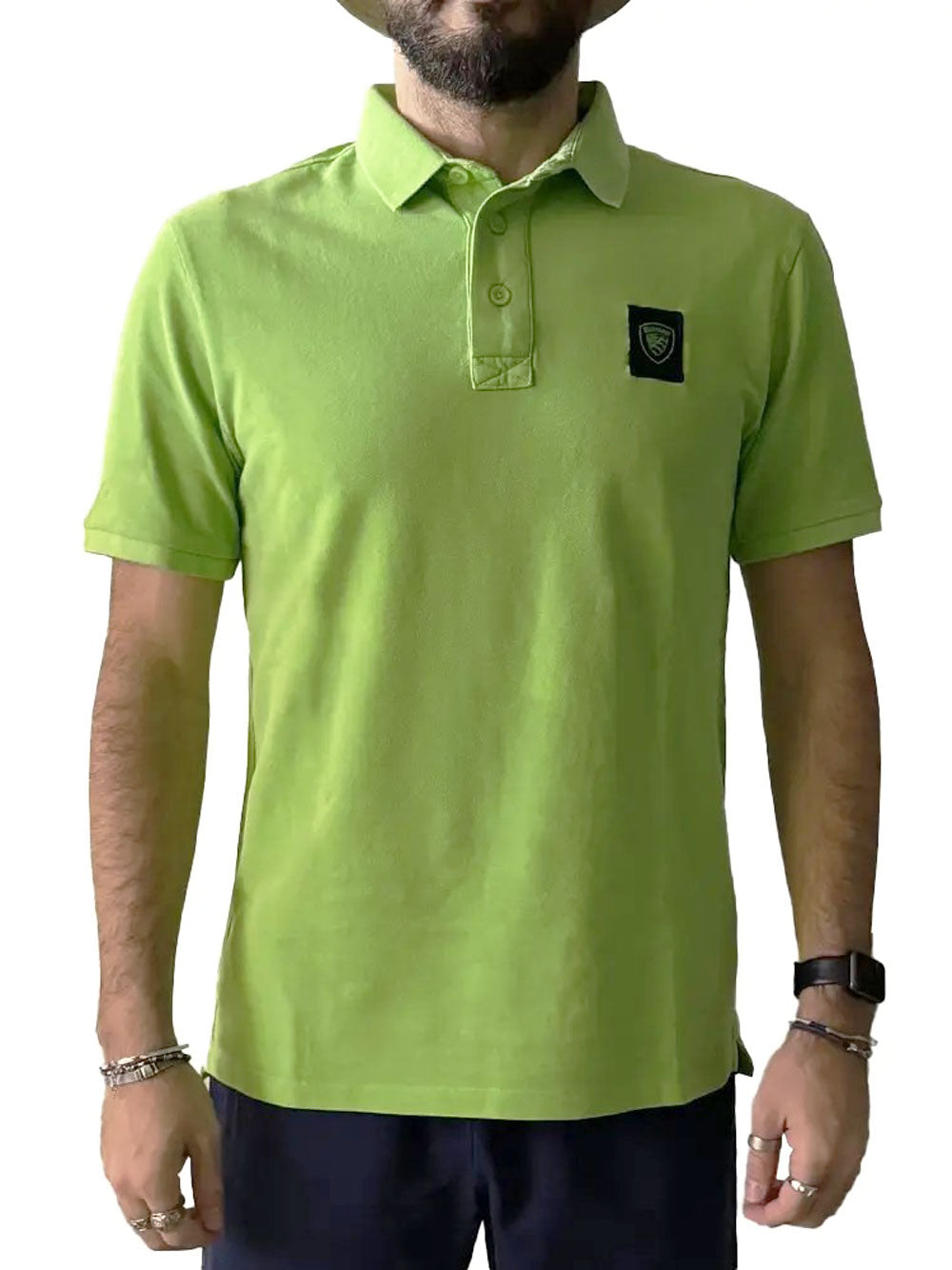 Polo Blauer da Uomo - Verde