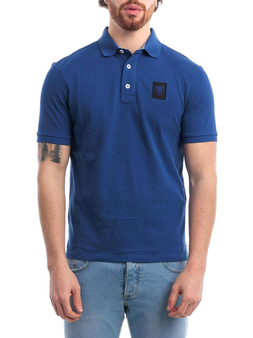 Polo Blauer da Uomo - Blu