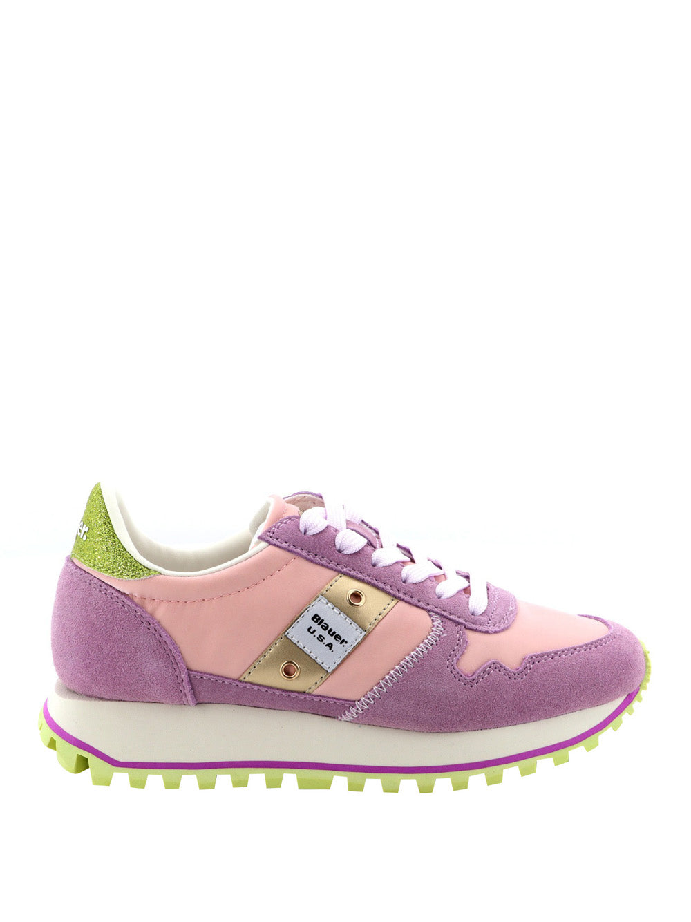 Sneakers Blauer Millen01 da Donna - Rosa Viola