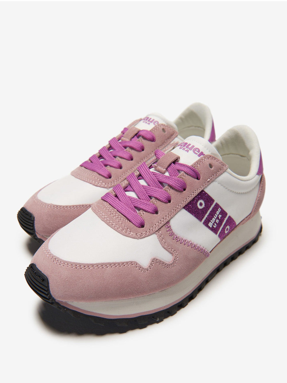 Sneakers Blauer Millen02 da Donna - Rosa