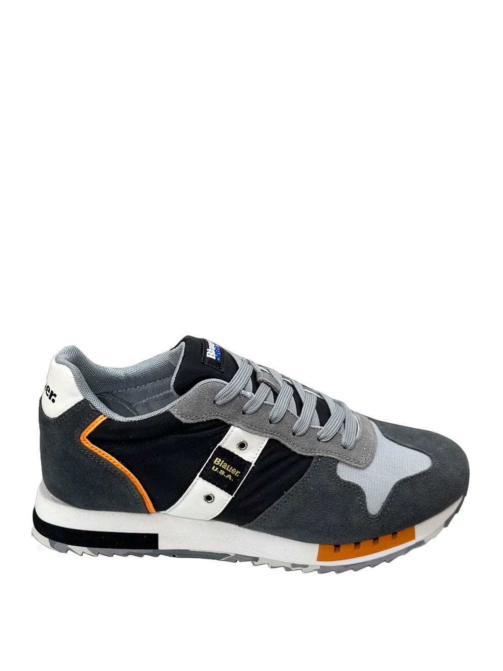 Sneakers Blauer Queens01 da Uomo - Nero