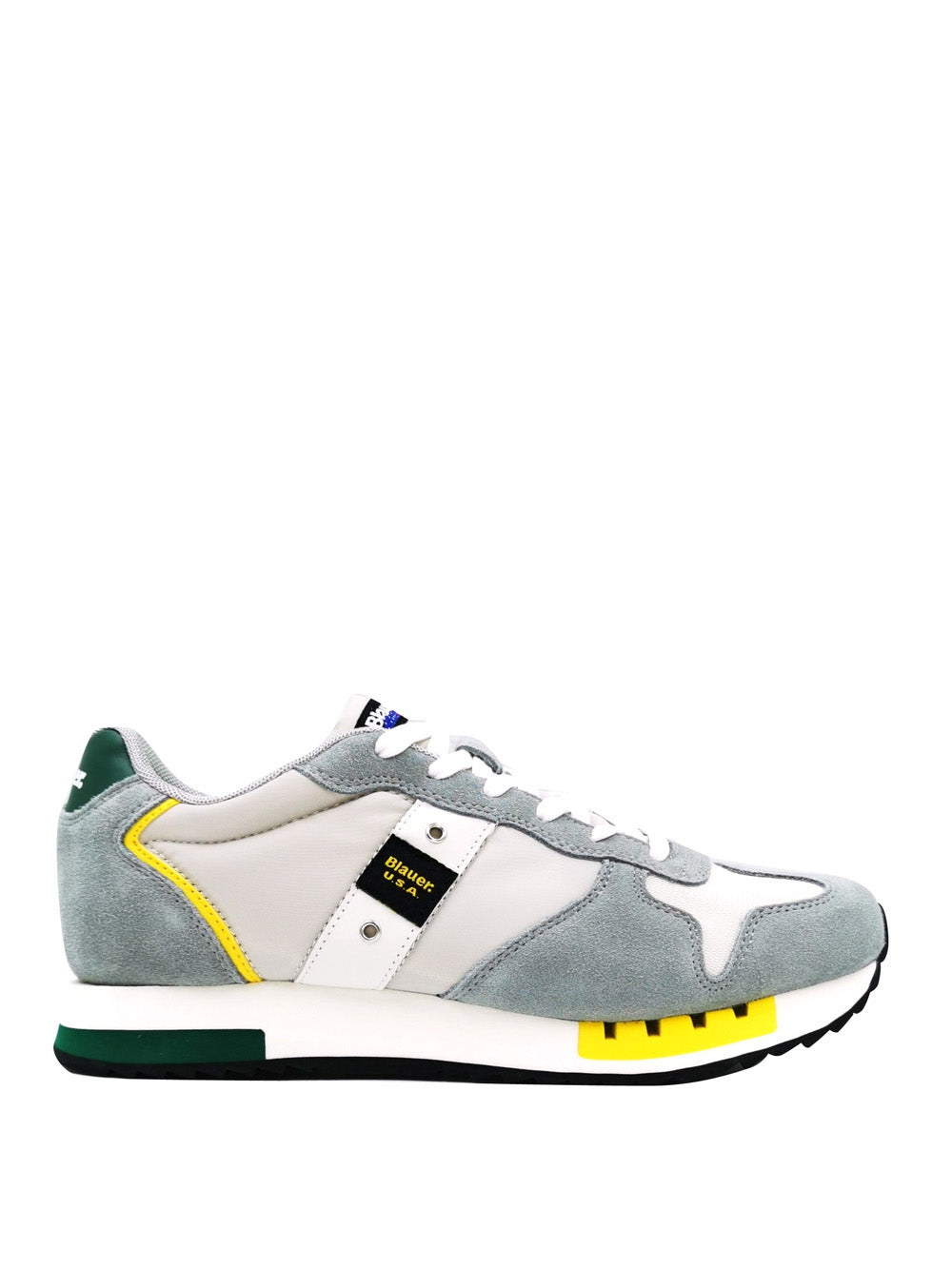 Sneakers Blauer Queens01 da Uomo - Bianco